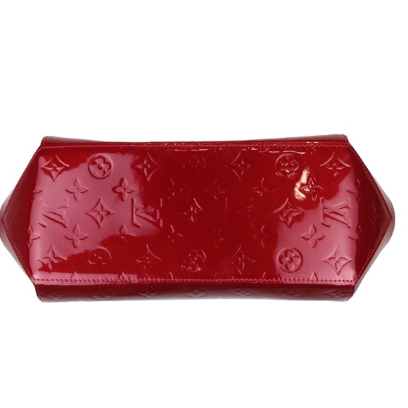 Vernis Sherwood PM Monogram Red GHW - Picture 5 of 8